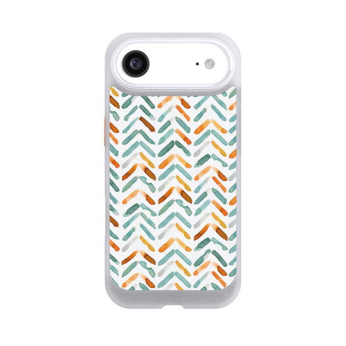 Apple iPhone Air NIVOcore Elegant Fall Chevron Blue Orange
