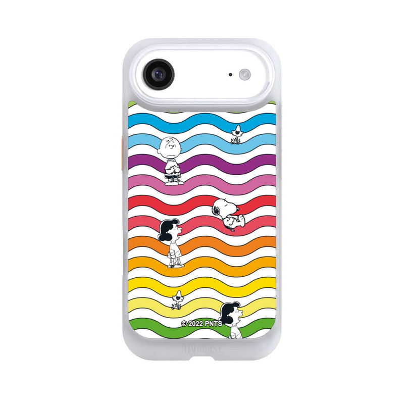 iPhone Air NIVOcore Snoopy Pattern Rainbow