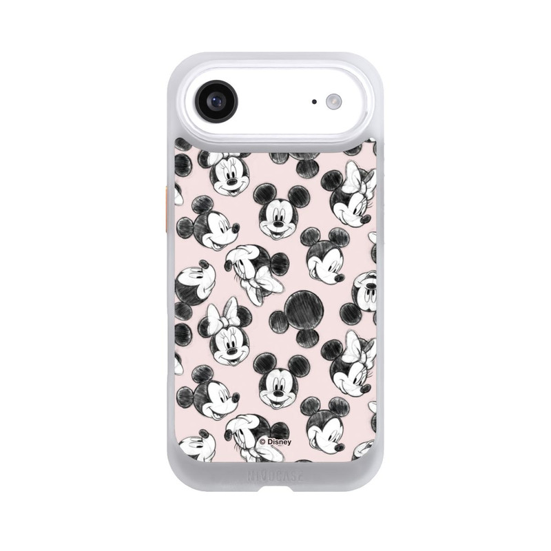 iPhone Air NIVOcore Minnie & Mickey Viele Gesichter Pink