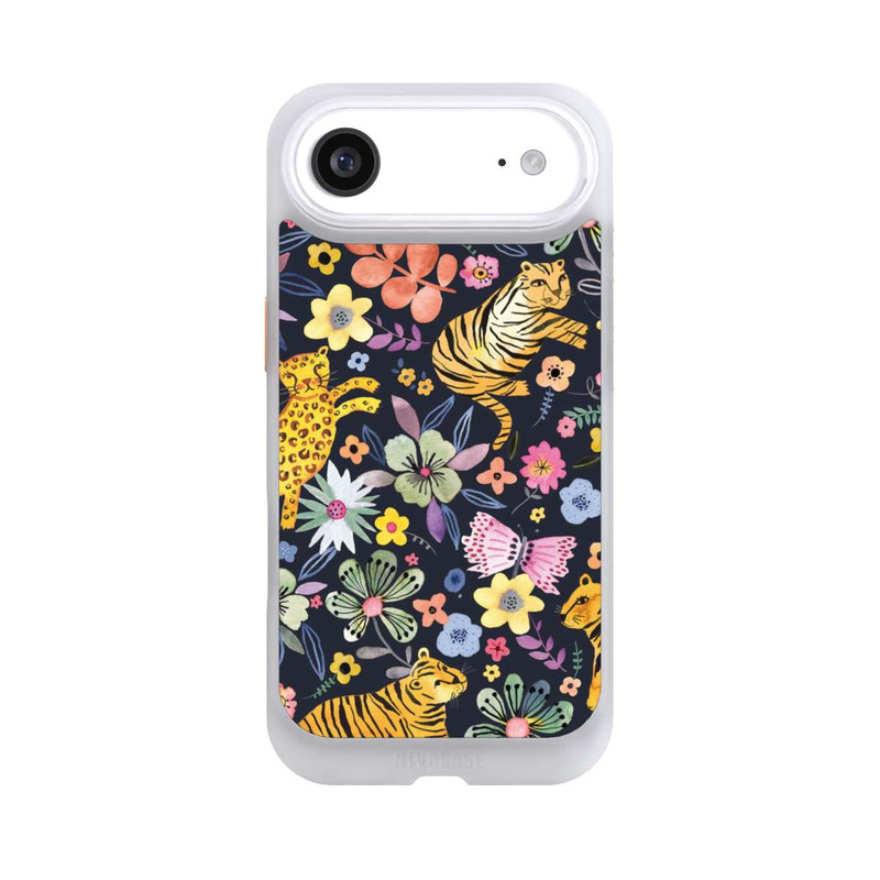 iPhone Air NIVOcore Spring Tigers Flowers Black