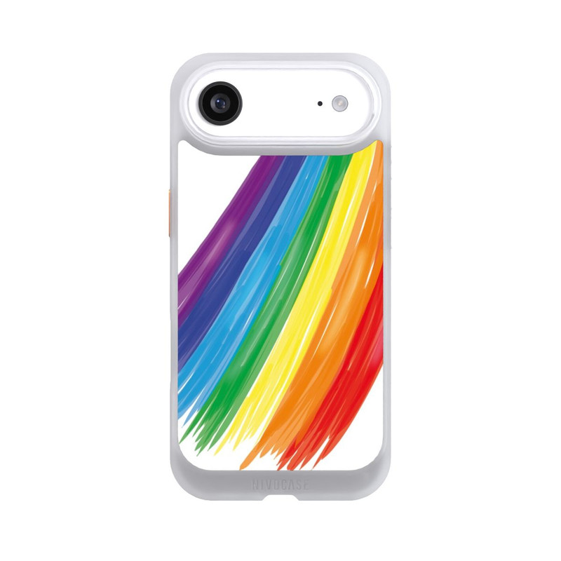 iPhone Air NIVOcore Rainbow Paint Brush