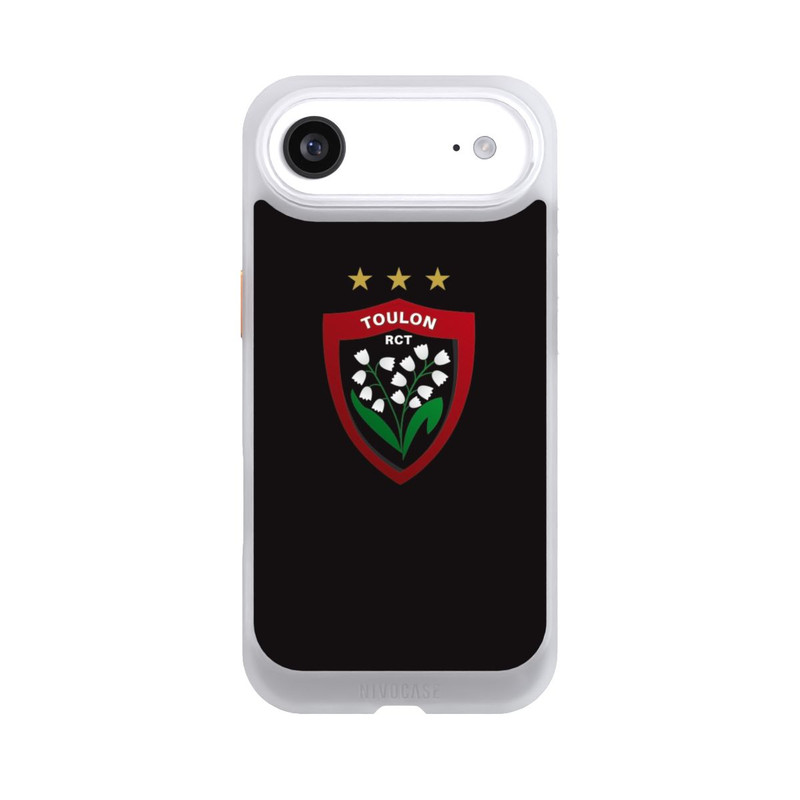 iPhone Air NIVOcore RC Toulonnais Logo Schwarz
