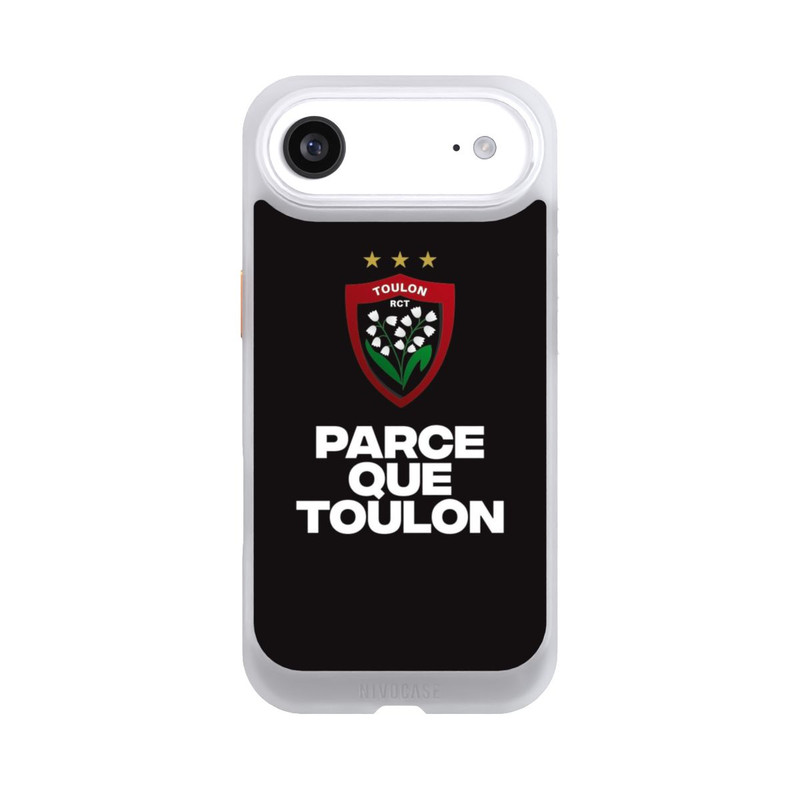iPhone Air NIVOcore Parce Que Toulon Schwarz