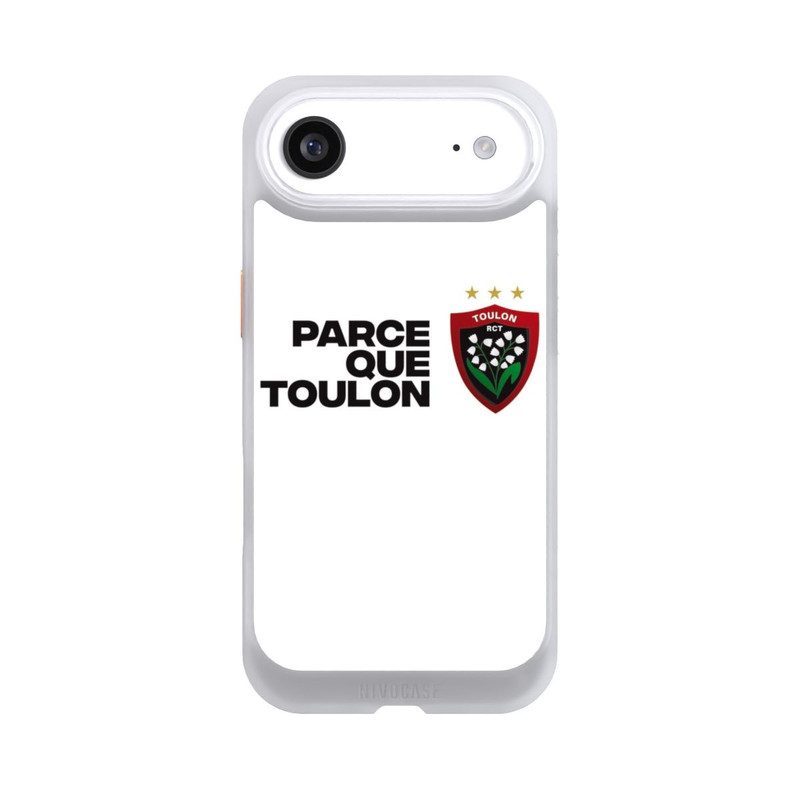 iPhone Air NIVOcore RC Toulonnais PQT Weiß