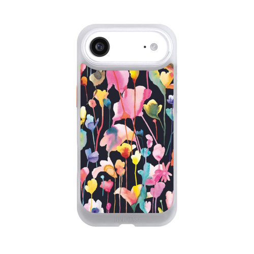 Apple iPhone Air NIVOcore Wild Flowers Black