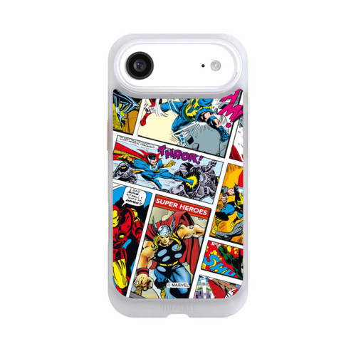 Apple iPhone Air NIVOcore Marvel Retro Comic Blue