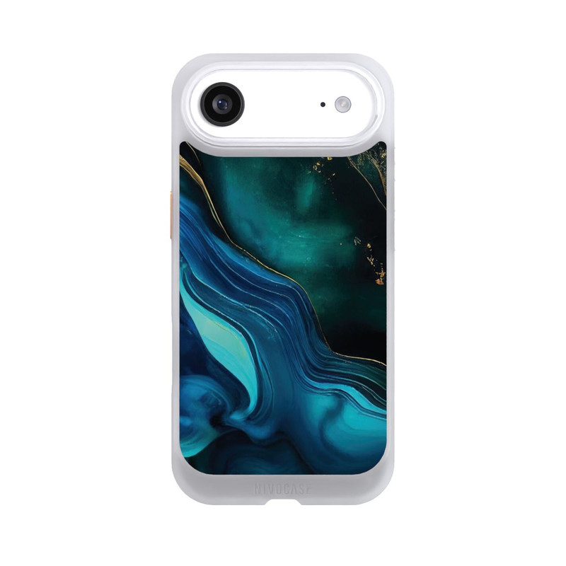 iPhone Air NIVOcore Blaugoldene Tinte mit KI