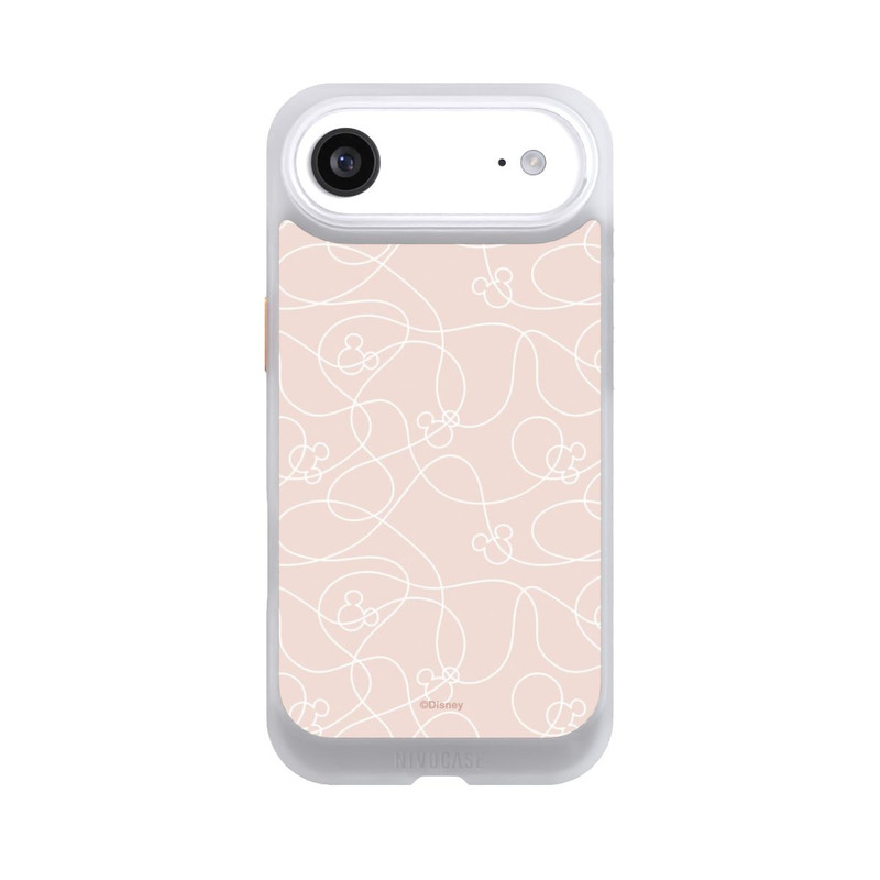 iPhone Air NIVOcore Micky Line Art Muster Rosa