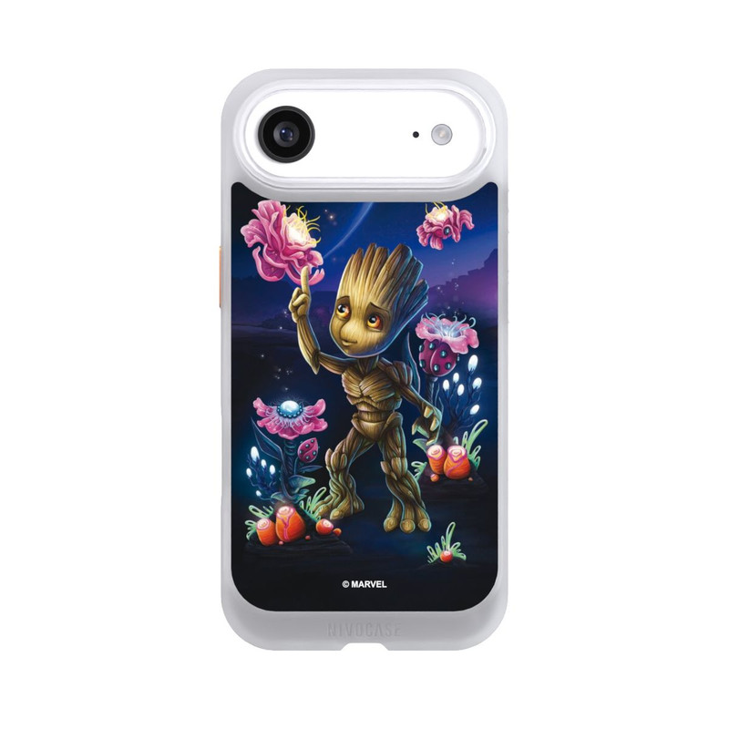 iPhone Air NIVOcore Baby Groot Blumen