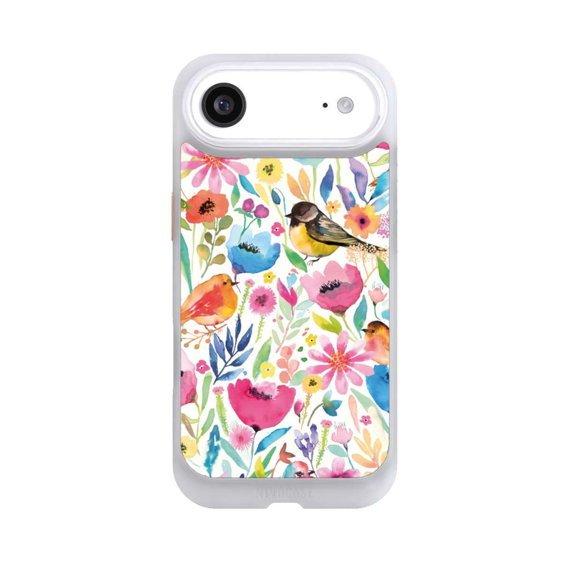 iPhone Air NIVOcore Whimsical Birds and Flowers