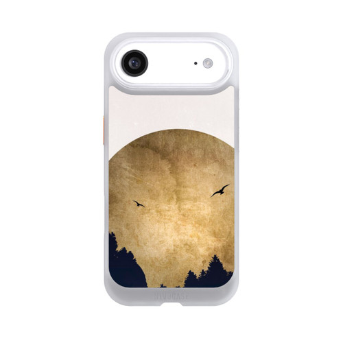 Apple iPhone Air NIVOcore Zwei Vögel vor Mond