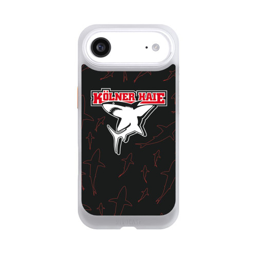 Apple iPhone Air NIVOcore Haie Muster Rot