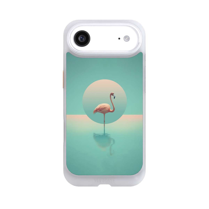 iPhone Air NIVOcore Flamingo In The Pool 
