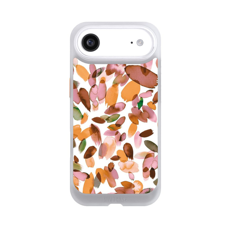 iPhone Air NIVOcore Watercolor Petal Stains Orange