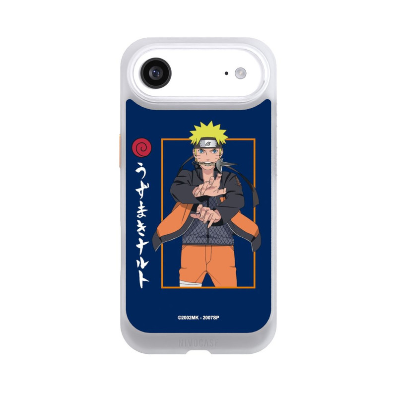 iPhone Air NIVOcore Naruto Kampfposition Blau
