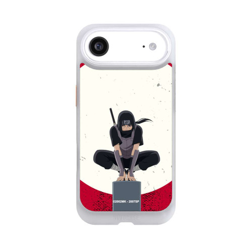Apple iPhone Air NIVOcore Itachi Uchiha symbol red background