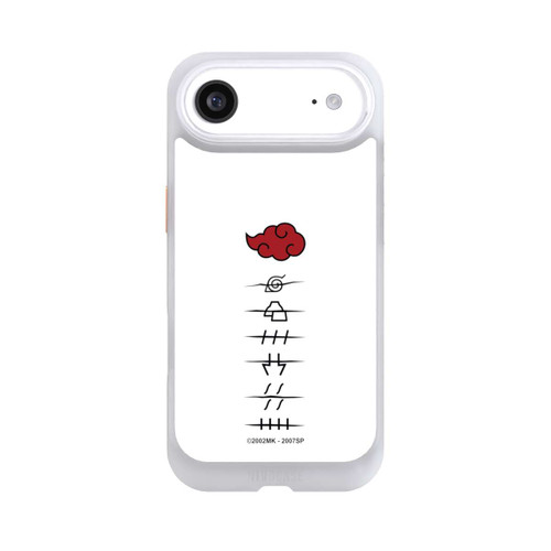 Apple iPhone Air NIVOcore Akatsuki member symbols white