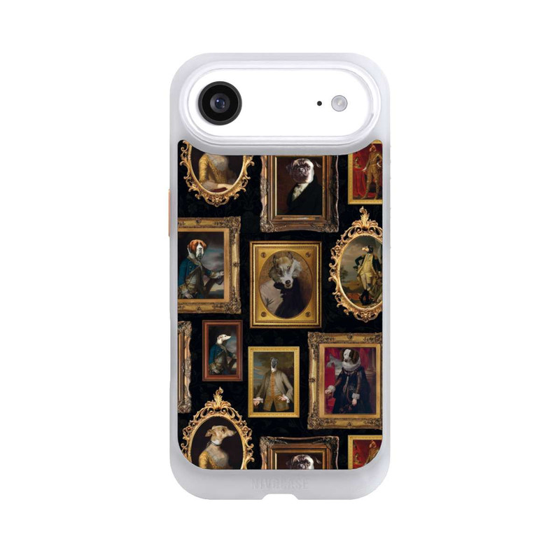 iPhone Air NIVOcore Dog Ancient Frame Pattern with AI