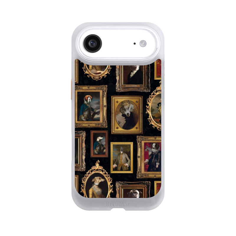iPhone Air NIVOcore Dog Ancient Frame Pattern with AI