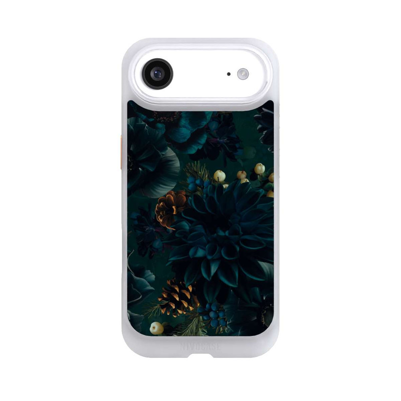 iPhone Air NIVOcore Flowers Pattern Green and Blue