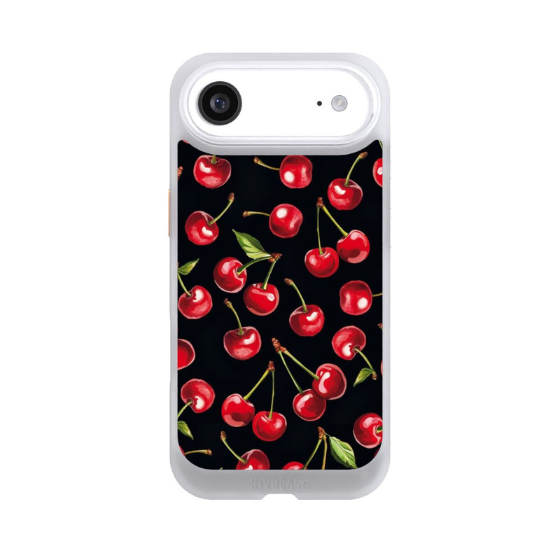 iPhone Air NIVOcore Kirschmuster Schwarz mit KI