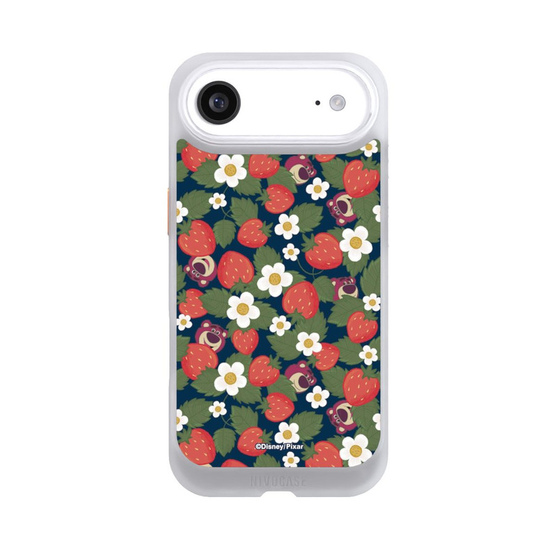 iPhone Air NIVOcore Lotso Toy Story Strawberry Flower Pattern