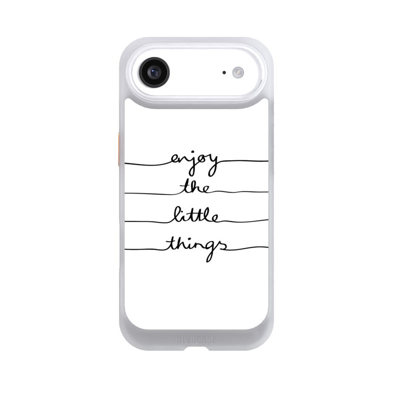 iPhone Air NIVOcore Enjoy The Little Things White
