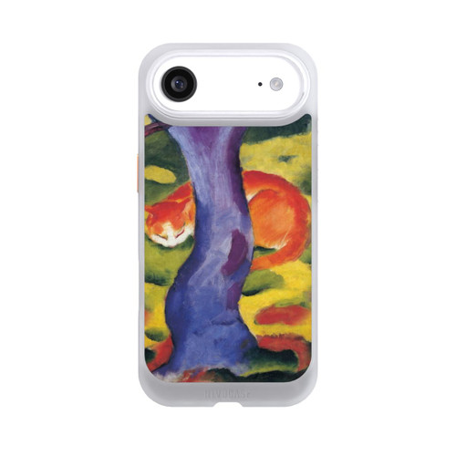 Apple iPhone Air NIVOcore Katze hinter Einem Baum von Franz Marc