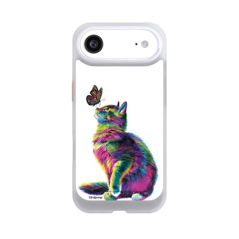 iPhone Air NIVOcore Katze verspielt