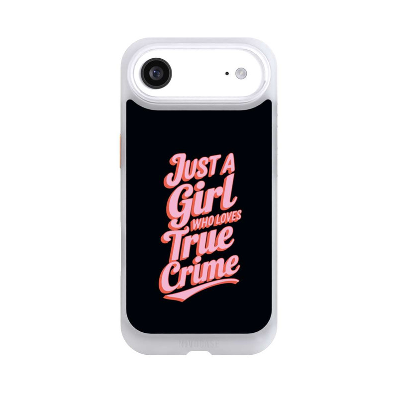 iPhone Air NIVOcore Just a Girl Who Loves True Crime