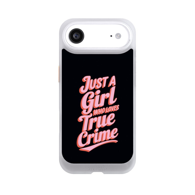 iPhone Air NIVOcore Just a Girl Who Loves True Crime