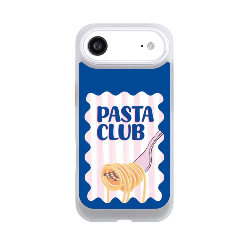 iPhone Air NIVOcore Pasta Club in Blue and Pink
