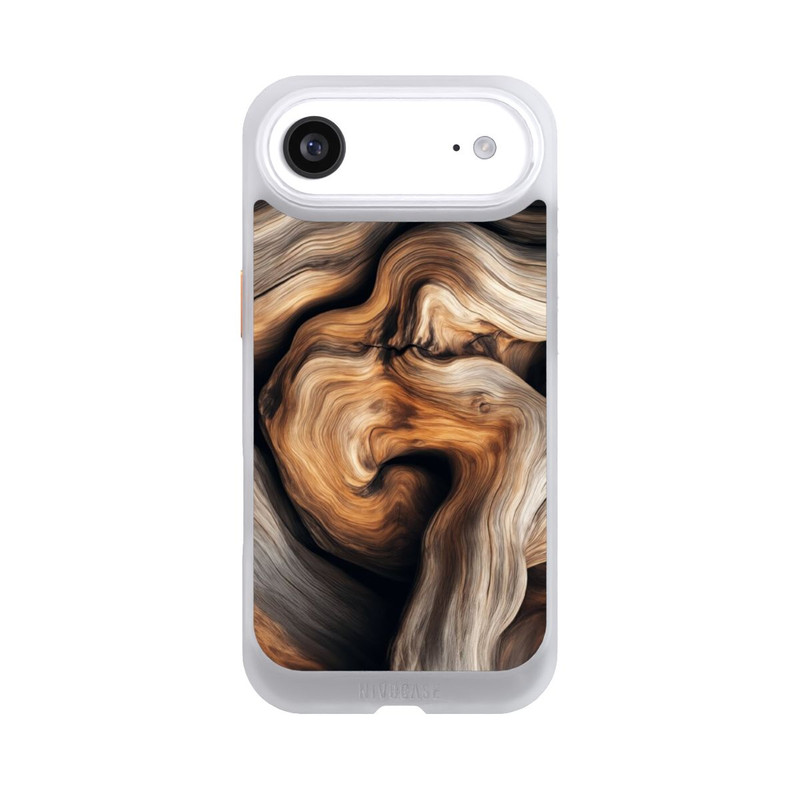 iPhone Air NIVOcore Rustic Wood avec IA
