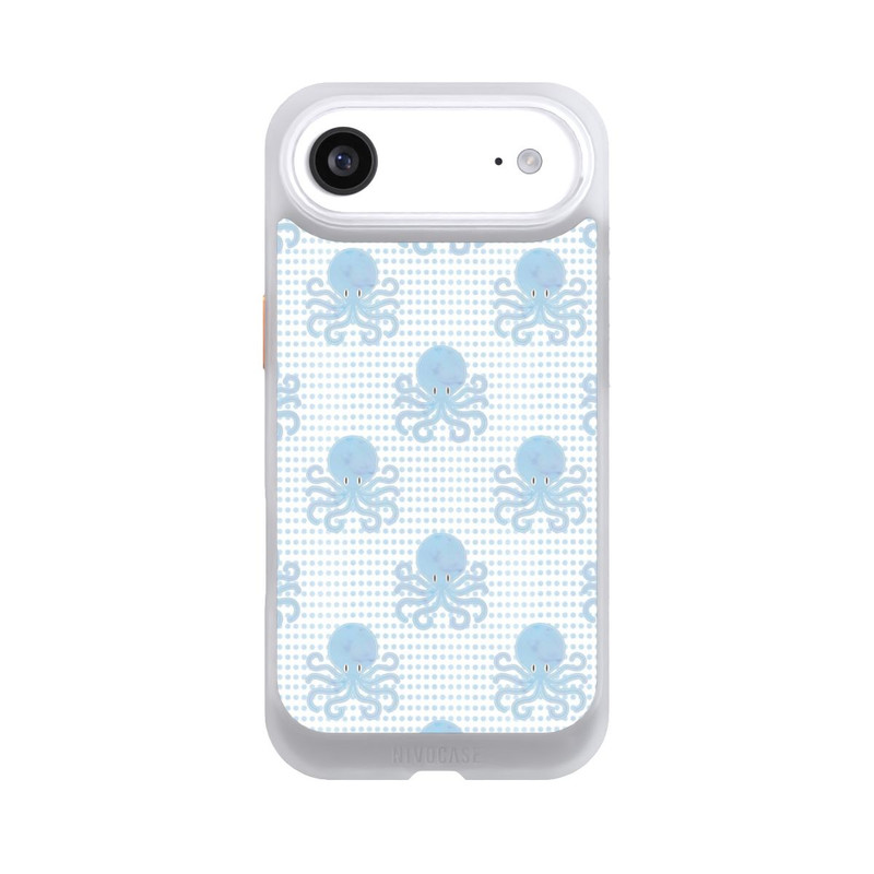 iPhone Air NIVOcore Blue Watercolor Octopus