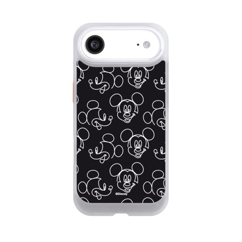 Apple iPhone Air NIVOcore Disney Mickey Faces Black Line Art Pattern