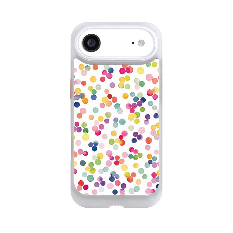iPhone Air NIVOcore Watercolor Dots Colorful