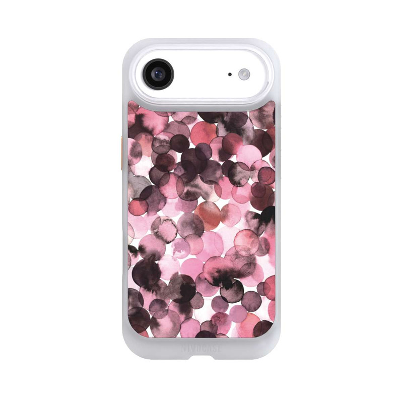iPhone Air NIVOcore Purple Dots Watercolor
