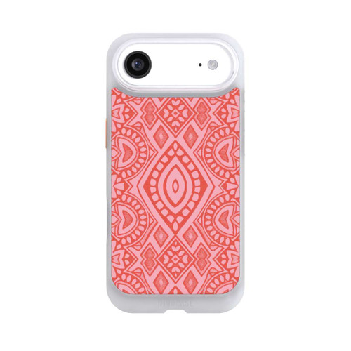 Apple iPhone Air NIVOcore Boho Geometric Intricate Tribal Design in Shades of Pink