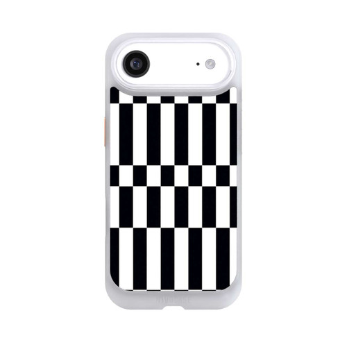 Apple iPhone Air NIVOcore Checked Abstract Bold Black and White Color Block
