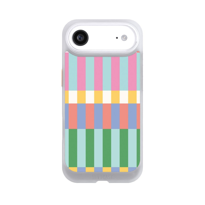 iPhone Air NIVOcore Checked Theme Pastel
