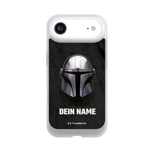 Apple iPhone Air NIVOcore Star Wars Mandalorian Black Helmet Personalisierbar