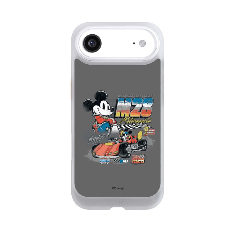 iPhone Air NIVOcore Mickey Racing Car Grey M28
