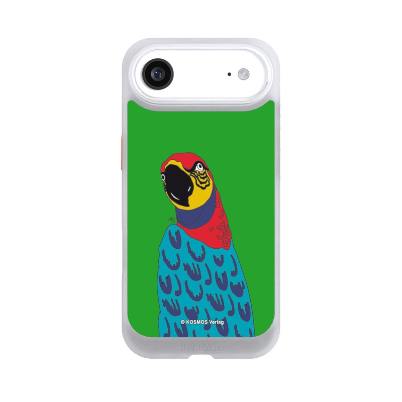iPhone Air NIVOcore Drei Fragezeichen und der Super-Papagei