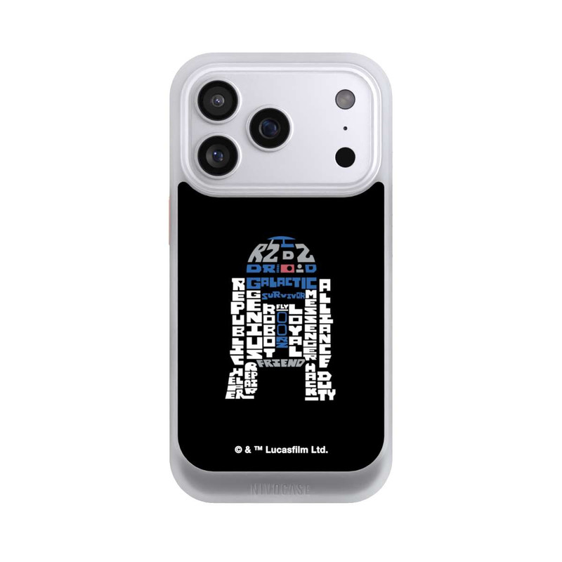 iPhone 17 Pro NIVOcore R2-D2 Typo Grafisch