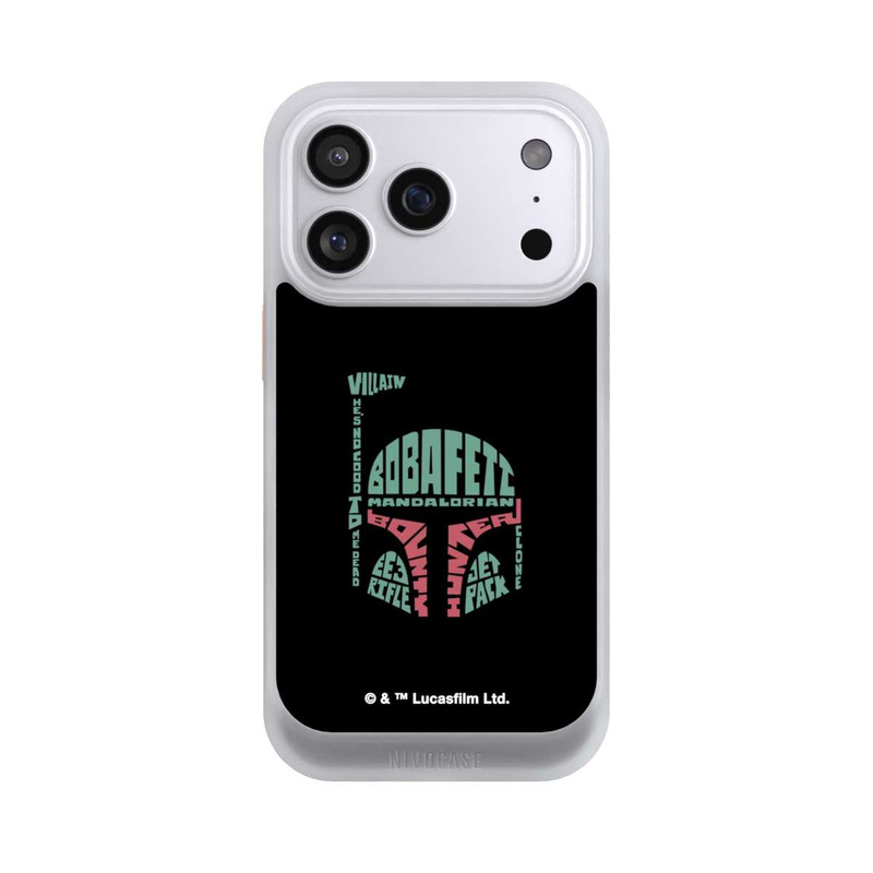 iPhone 17 Pro NIVOcore Boba Fett Typo Grafisch