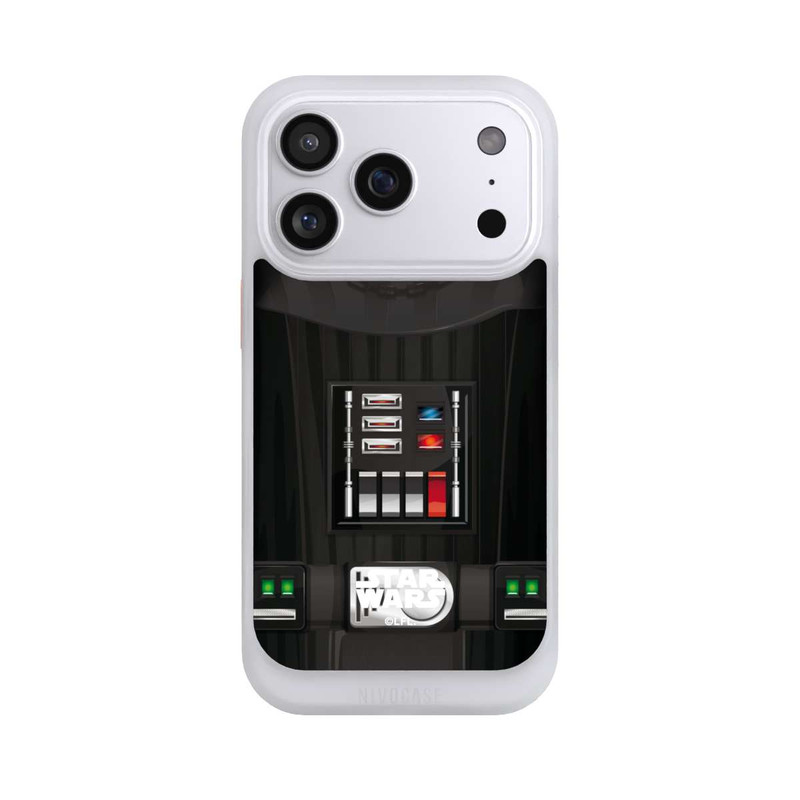 iPhone 17 Pro NIVOcore Darth Vader Closeup