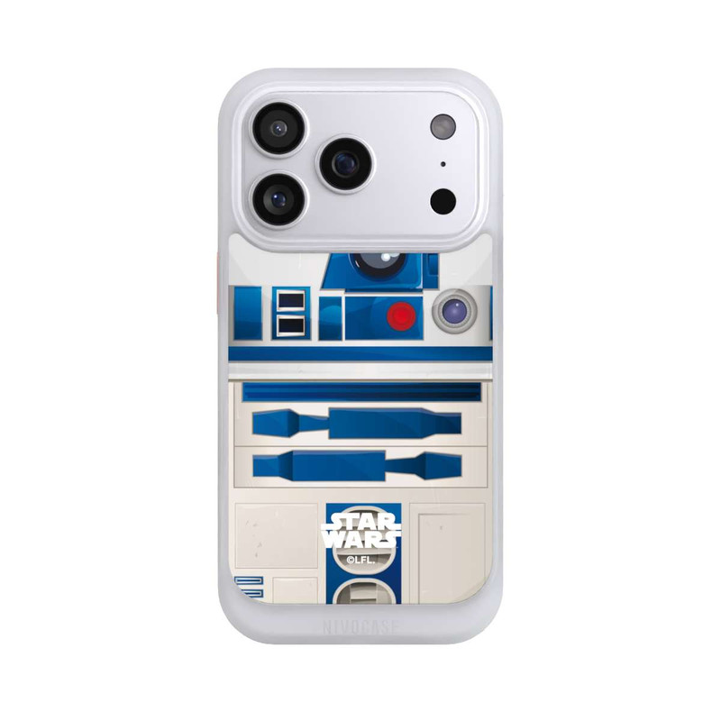 iPhone 17 Pro NIVOcore R2D2 Gros plan