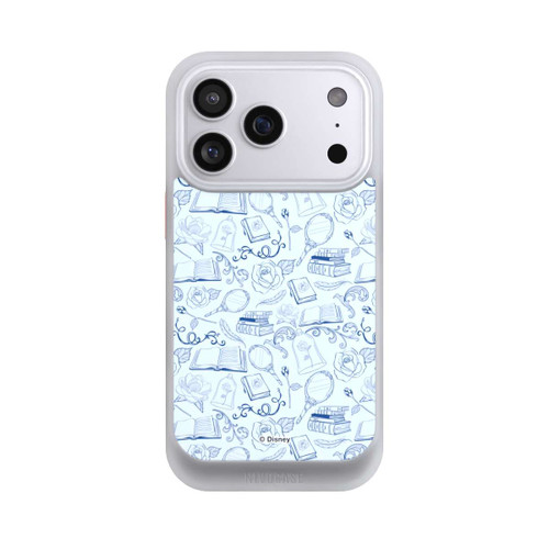 Apple iPhone 17 Pro NIVOcore Beauty and Beast Pattern Blue