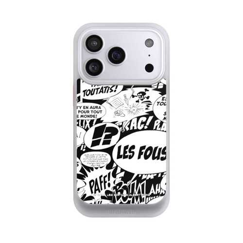 Apple iPhone 17 Pro NIVOcore Sprechblasen Asterix Schwarz