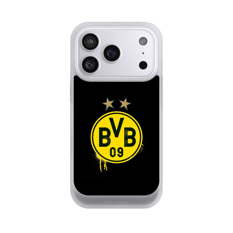 iPhone 17 Pro NIVOcore Spraylogo 2 Sterne - BVB